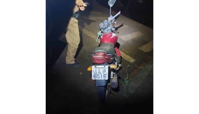 Três Barras - recupera motocicleta que havia sido furtada em Quedas do Iguaçu